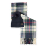 Coordinati invernali Donna Barbour - Dover Beanie & Hailes Scarf Gift Set - Blu