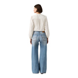 Bermuda Donna Levi's - Ribcage Short - Azzurro