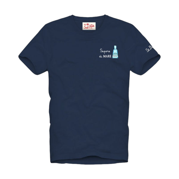 T-shirt Uomo Mc2 Saint Barth - Tshirt Man	Cotton Classic T Shirt - Blu