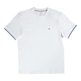 T-shirt Uomo Tommy Hilfiger - Performance Tipped Tee - Bianco