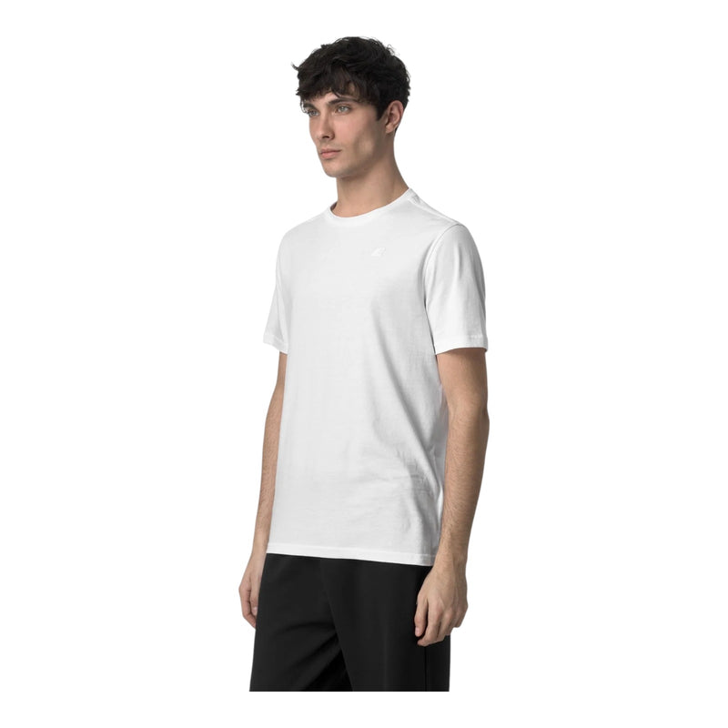 T-shirt Uomo K-Way - Odom Jersey - Bianco