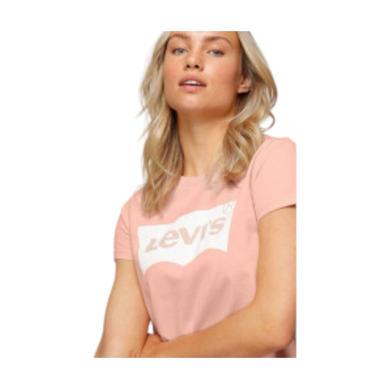 T-shirt Donna Levi's - The Perfect Tee - Cipria