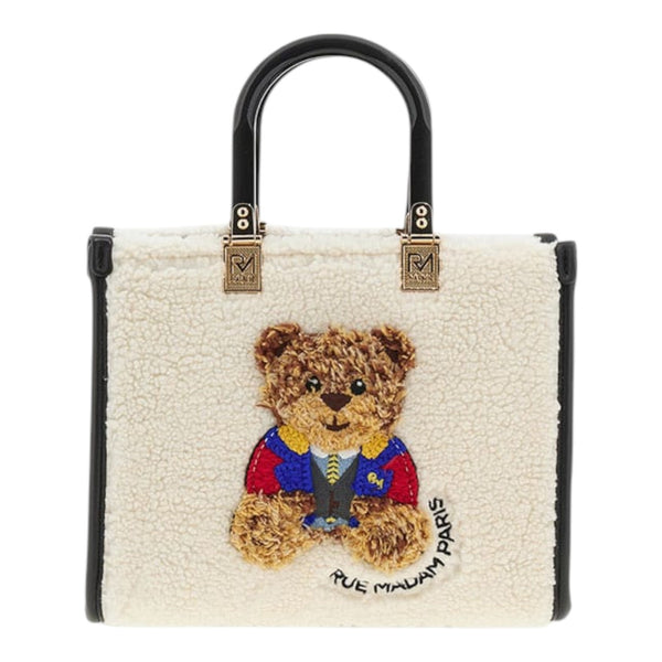 Borse a mano Donna Rue Madam Paris - Marvin Mini Tote Winter - Bianco