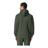 Felpe con cappuccio Uomo K-Way - Le Vrai Arroux Hv Poly Cotton - Verde militare