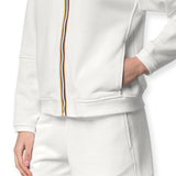Felpe con cappuccio Donna K-Way - Lara Poly Cotton - Bianco