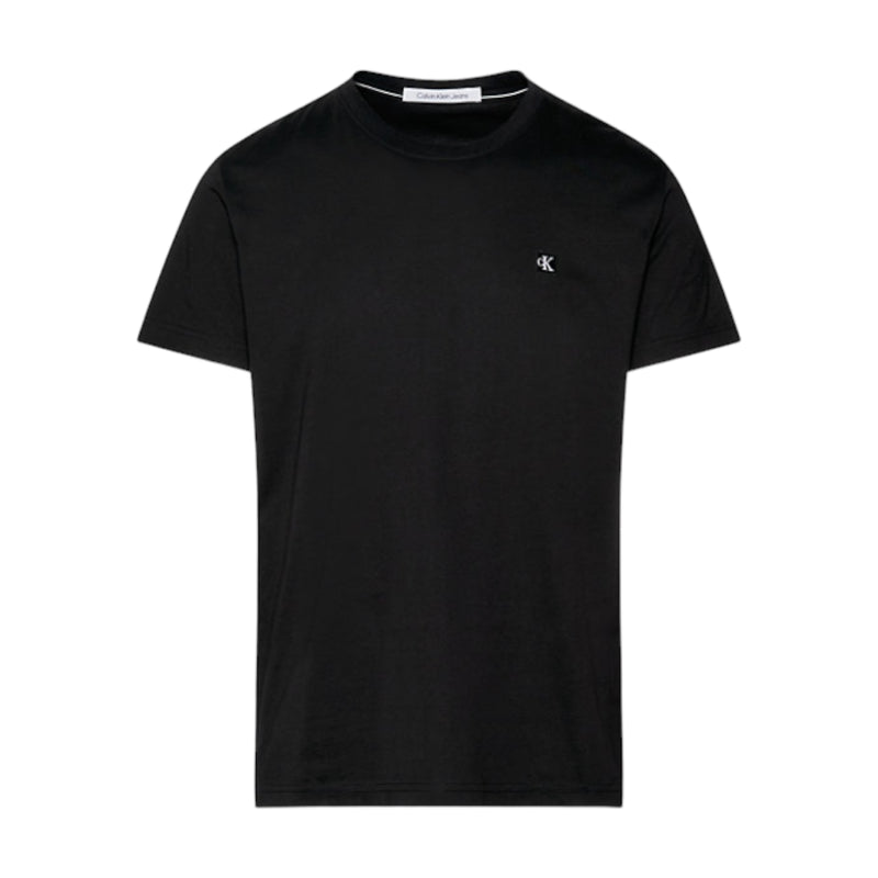 T-shirt Uomo Calvin Klein - Ck Embro Badge Tee - Nero