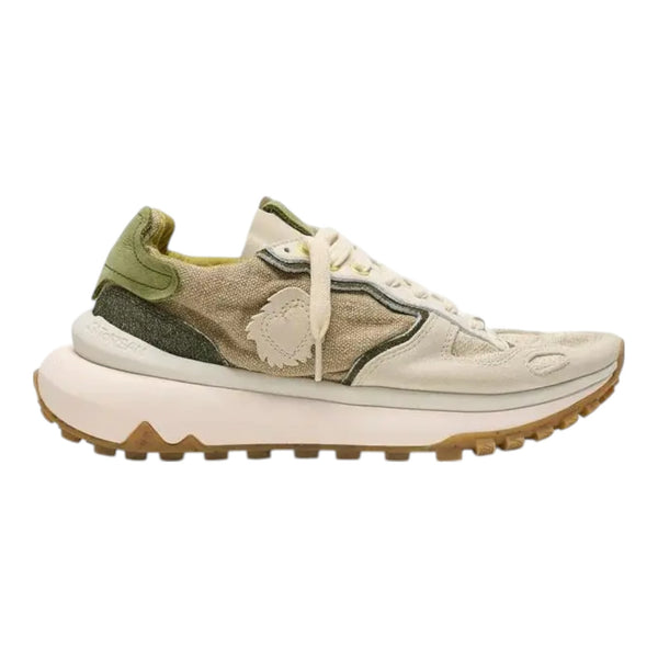 Sneaker Unisex Satorisan - Chacrona Metta Lino Whitewisp - Beige