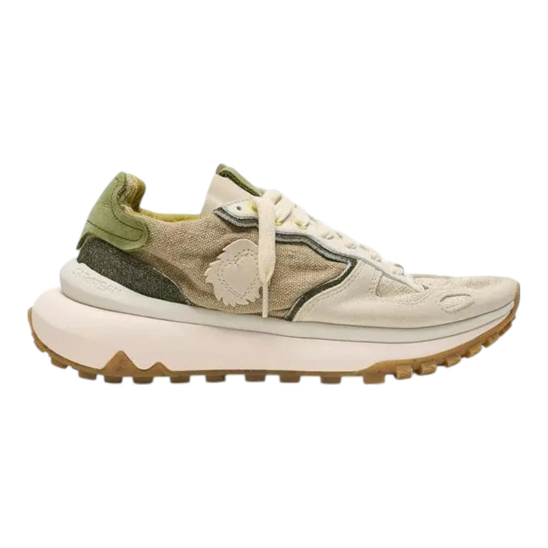 Sneaker Unisex Satorisan - Chacrona Metta Lino Whitewisp - Beige