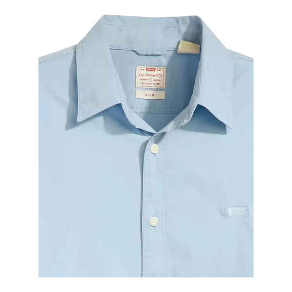 Camicie casual Uomo Levi's - Ls Battery Hn Shirt Slim - Blu