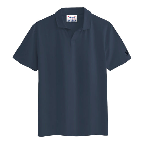 Polo Uomo Mc2 Saint Barth - Brighton Jersey Polo - Blu