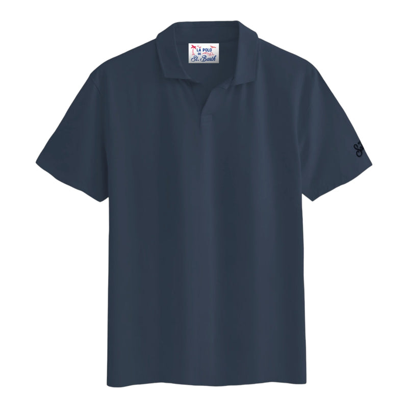 Polo Uomo Mc2 Saint Barth - Brighton Jersey Polo - Blu