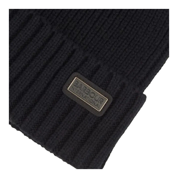 Berretti in maglia Uomo Barbour International - Chester Beanie Hat - Nero