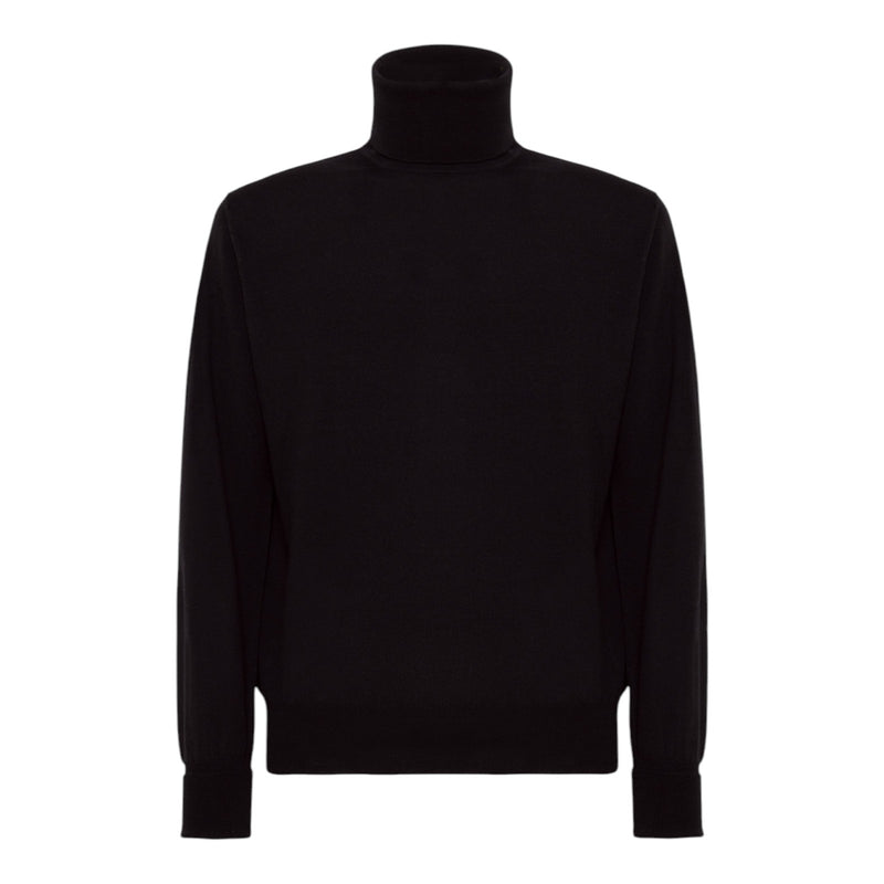 Maglie Uomo Alpha Studio - Ciclista M/L Toppe Merinos Regular - Nero