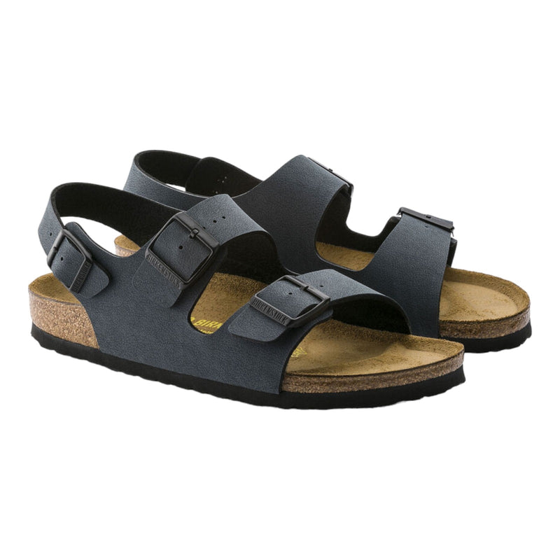 Sandali Uomo Birkenstock - Milano Birkibuc Calz.s - Blu