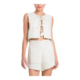 Canotte e top Donna Twinset - Gilet - Beige