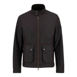 Giubbotti Uomo Barbour International - Lutlaw Harrington Wax Jacket - Marrone