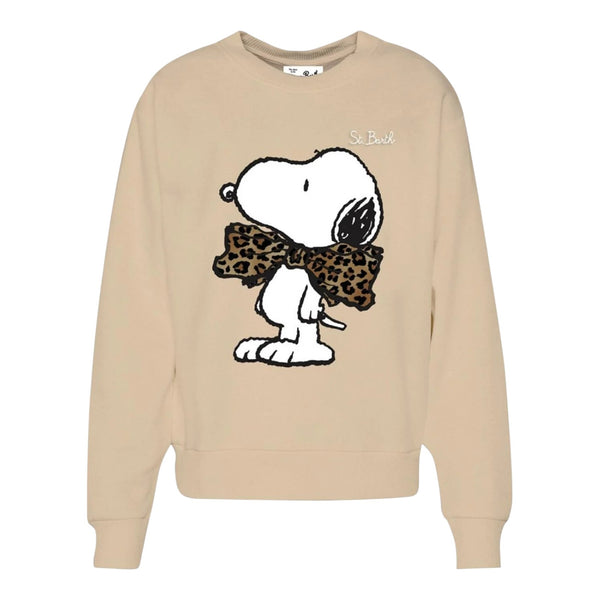 Felpe senza cappuccio Donna Mc2 Saint Barth - Woman Roundneck Sweatshirt - Beige