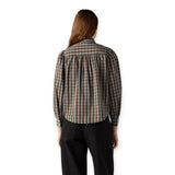 Camicie Donna Levi's - Judice Western Shirt Adelaide Plaid Fall - Marrone