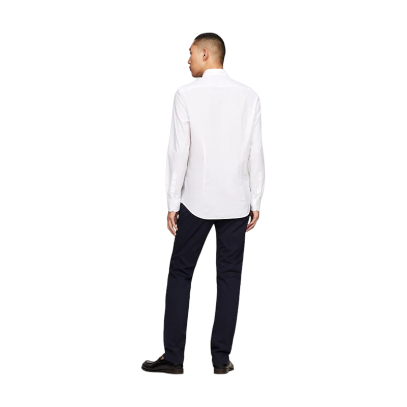 Camicie casual Uomo Tommy Hilfiger - Core Cl Flex Poplin Sf - Bianco