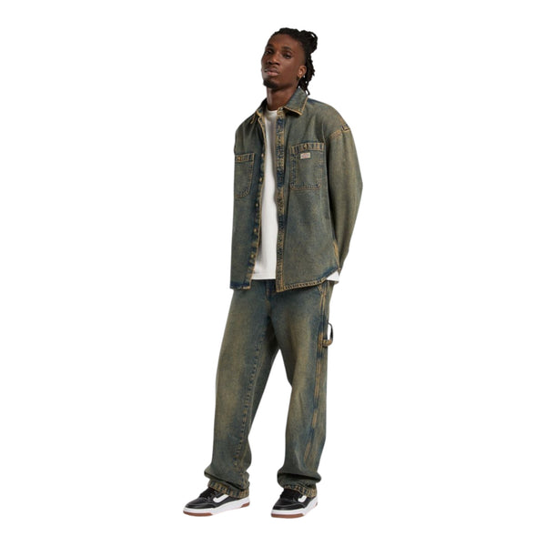 Camicie casual Uomo Dickies - Houston Ls Shirt - Verde