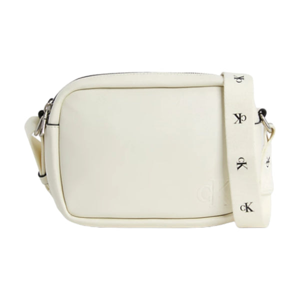 Borse a tracolla Donna Calvin Klein - Ultralight Dblzipcamera Bag 21 - Bianco