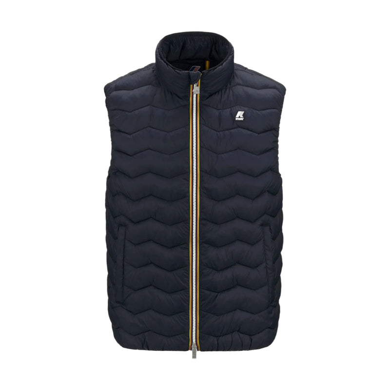 Gilet Uomo K-Way - Valen Quilted Warm - Blu