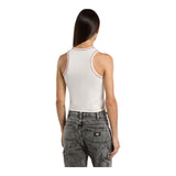 Canotte e top Donna Dickies - Racer Top W - Bianco