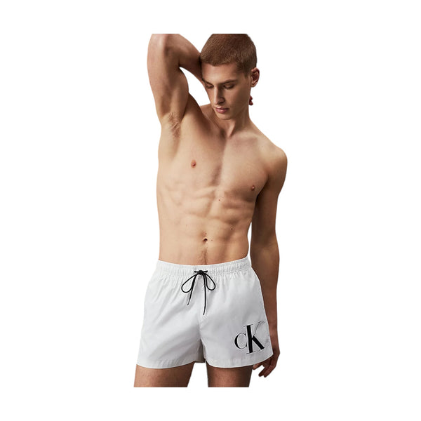 Pantaloncini e calzoncini Uomo Calvin Klein - Short Drawstring - Bianco