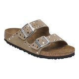 Sandali Donna Birkenstock - Arizona Rivet Border - Beige