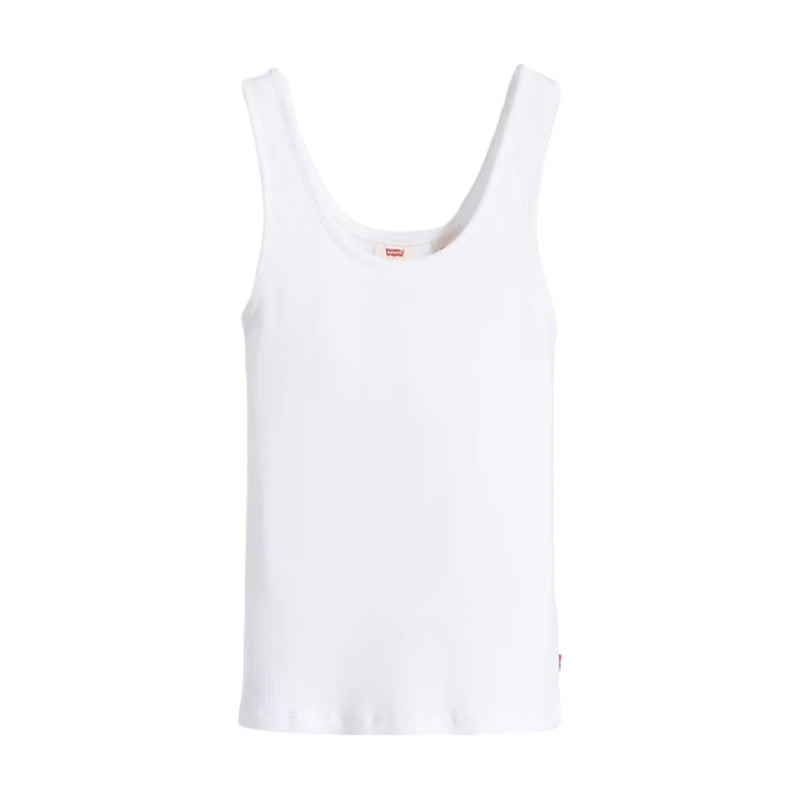 Canotte e top Donna Levi's - Classic Fit Tank - Bianco