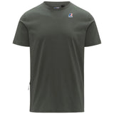 T-shirt Uomo K-Way - Leonide - Verde militare