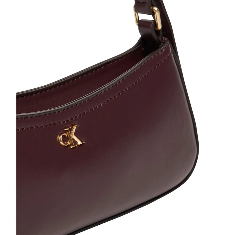 Borse a tracolla Donna Calvin Klein - Ck Small Shoulder Bag - Bordeaux