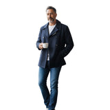 Giacche Uomo Bl'ker - Blker Wool Donegal Trapunta Hunter - Blu