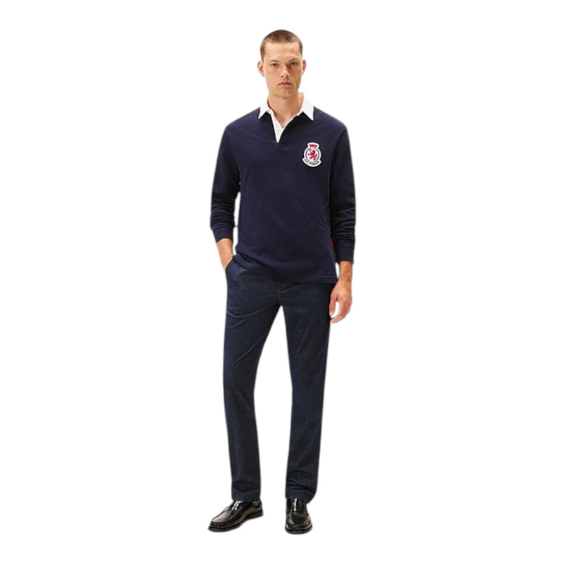 Pantaloni Uomo Tommy Hilfiger - Denton Brushed Marl - Blu
