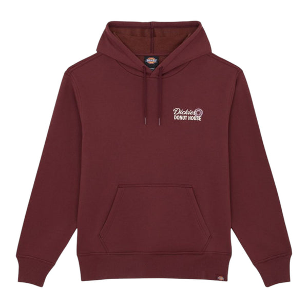 Felpe con cappuccio Uomo Dickies - Donut House Hoodie Andorra - Bordeaux