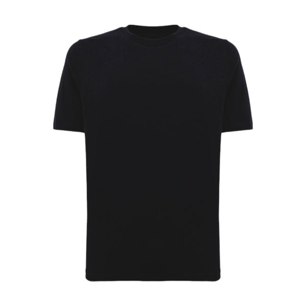 T-shirt Uomo Alpha Studio - Girocollo Mmjersey Stretch - Nero