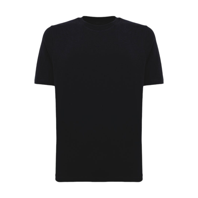 T-shirt Uomo Alpha Studio - Girocollo Mmjersey Stretch - Nero