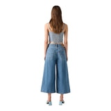 Jeans Donna Levi's - Xl Culotte Hot And Cold - Denim