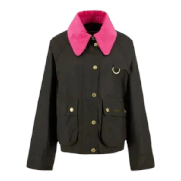Giubbini Donna Barbour - Icons Spey Wax Jkt - Verde