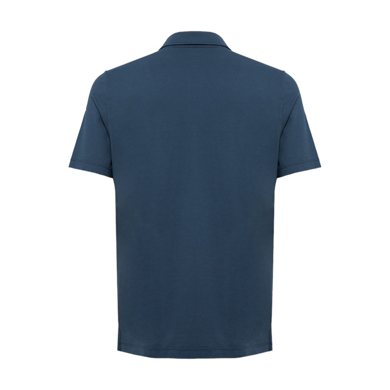 Polo Uomo Alpha Studio - Polo Camicia M/M Ice Cotton - Denim