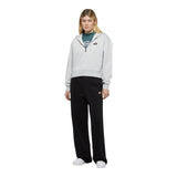 Felpe con cappuccio Donna Dickies - Oakport 1/4 Zip Hoodie W - Grigio