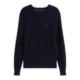 Maglie a manica lunga Uomo Tommy Hilfiger - Rwb Rib Crew Neck - Blu