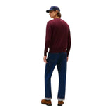 Maglie Uomo Tommy Hilfiger - Pima Org Ctn Cachemire Crew Neck - Bordeaux