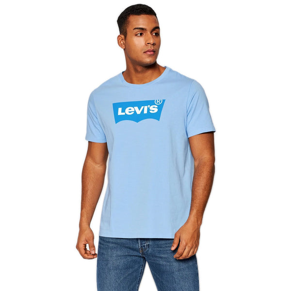 T-shirt Uomo Levi's - Graphic Crewneck Tee - Blu