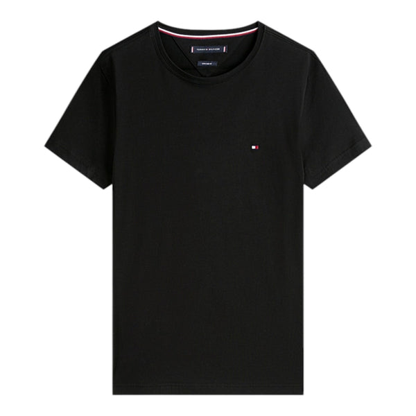 T-shirt Uomo Tommy Hilfiger - Core Stretch Slim C-Neck - Nero