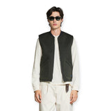 Gilet Uomo Impure - Gilet Zip Mix.boiled Wool - Verde militare
