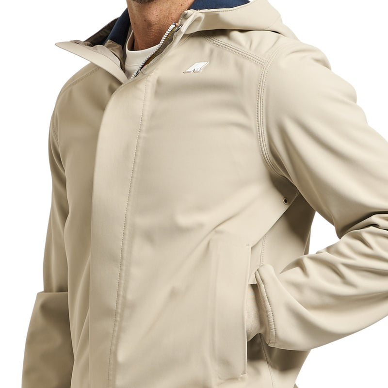 Giubbotti Uomo K-Way - Joachim Bonded - Beige