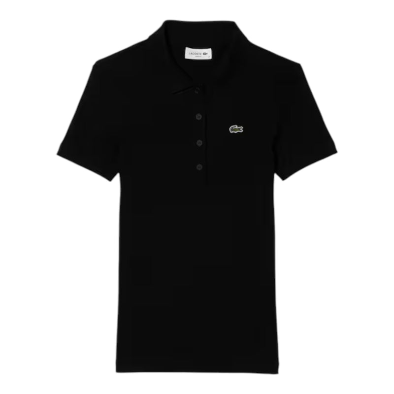 Polo Donna Lacoste - Maglietta M/C - Nero