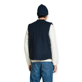 Gilet Uomo Impure - Gilet Reverse Mixed Wool - Blu