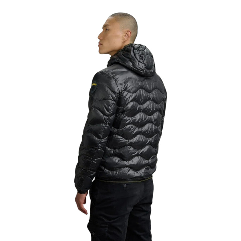 Piumini Uomo Blauer - Wave Giubbini Corti Imbottito Piuma - Nero